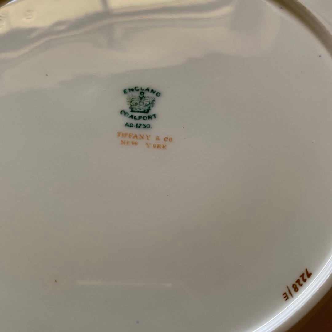 ①ティファニー／純銀スプーン12本組②③R.ドルトン＆コールポート／皿 各２枚