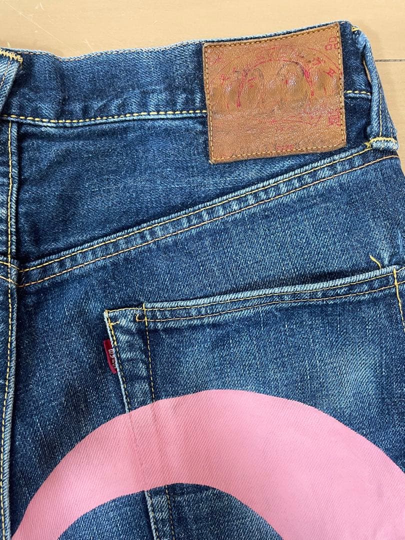 EVISU No.2 Lot.2501xx W31×35 ピンク大黒　日本製初期