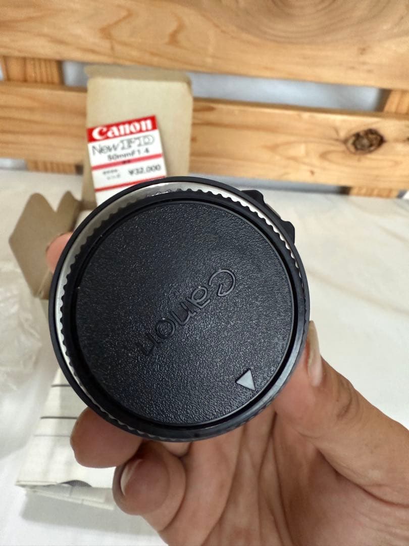 未使用・美品 Canon FDレンズ 50mm 1:1.4