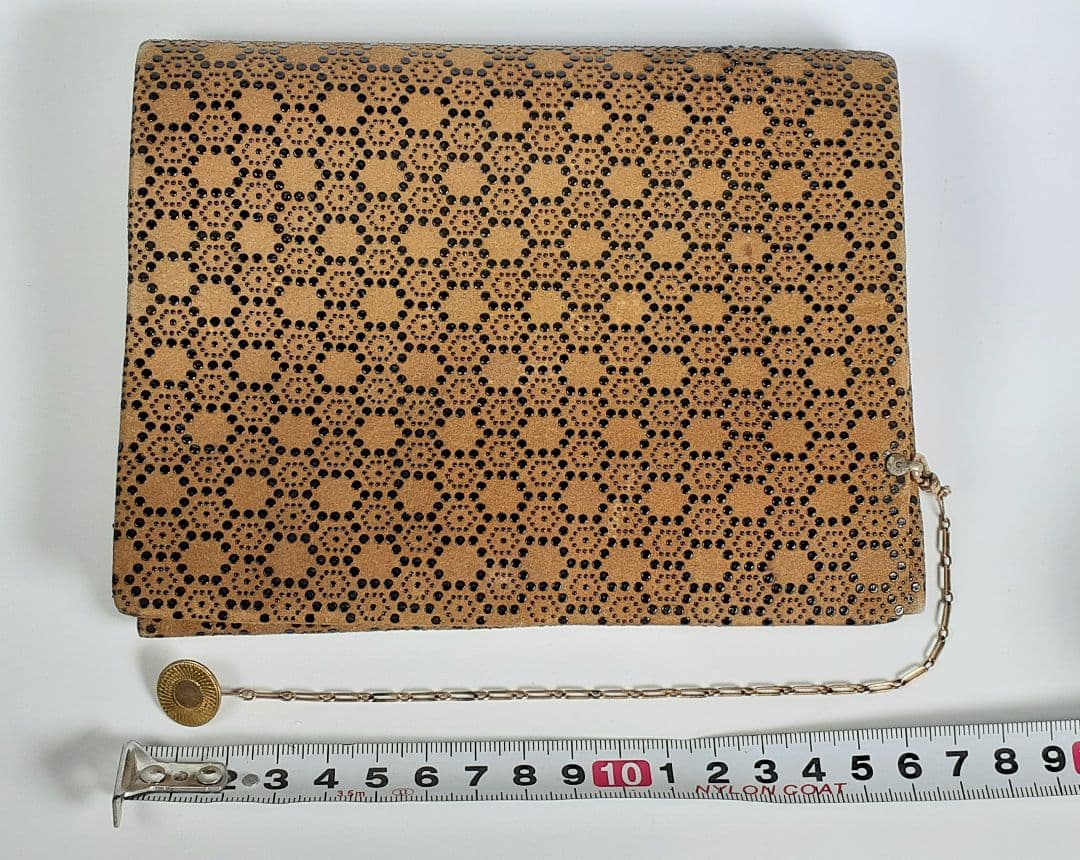 印傳　印伝　財布　長財布　富士山山水図