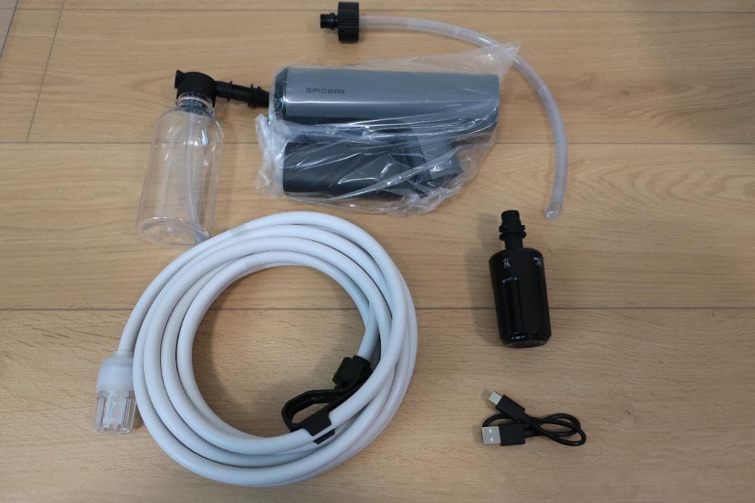 SPICERR ポケッタブル高圧洗浄機 SWU-201