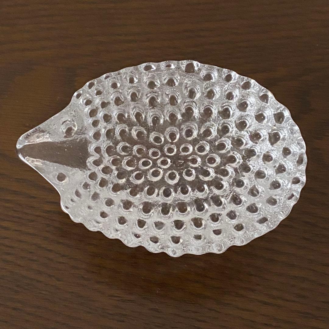 ハリネズミ　ガラス製　スウェーデン　北欧暮らしの道具店