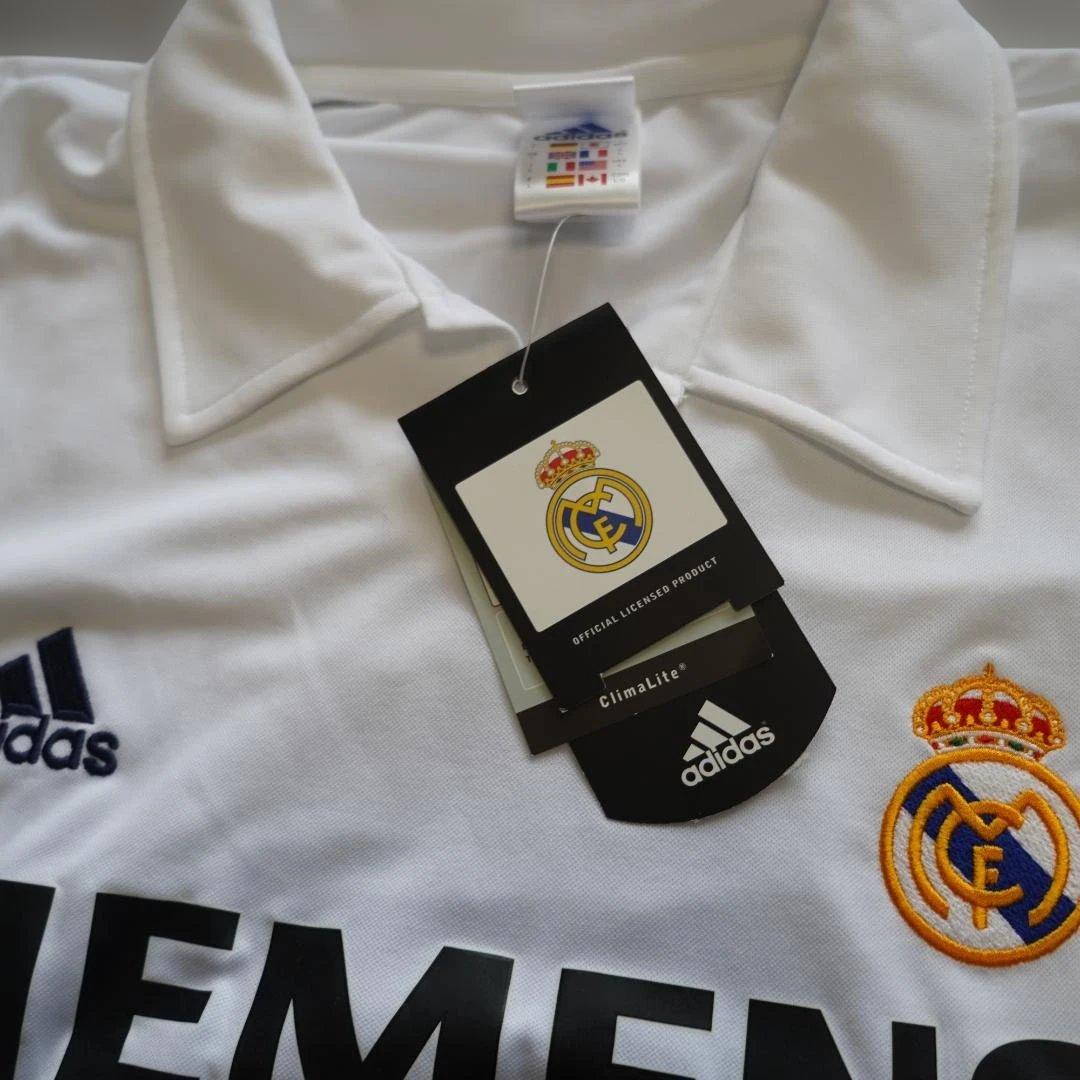 02/03 adidas レアル　マドリード　ジダン　直筆サイン　ユニフォーム