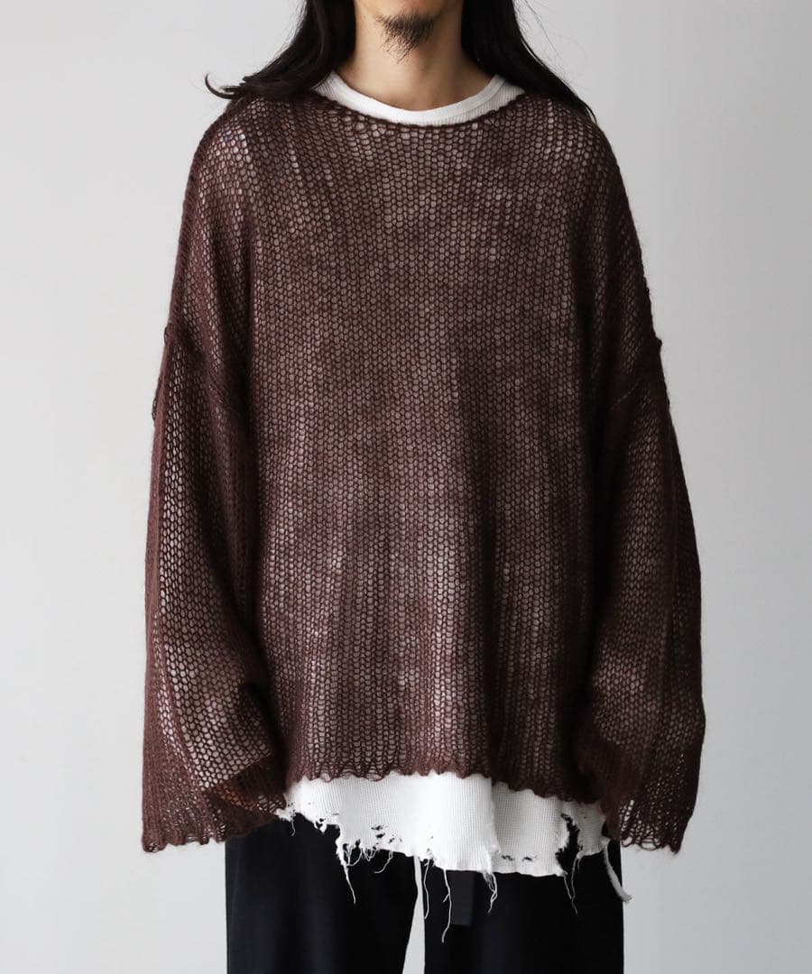 SandWaterr ボートネック　ニット　セーター　トップス　メンズ