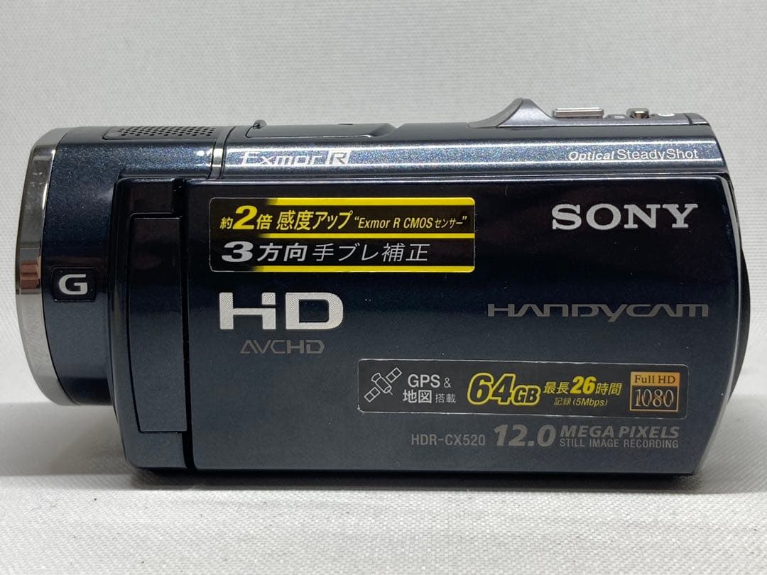 美品　SONY　Handycam　HDR-CX520　d109b304dd