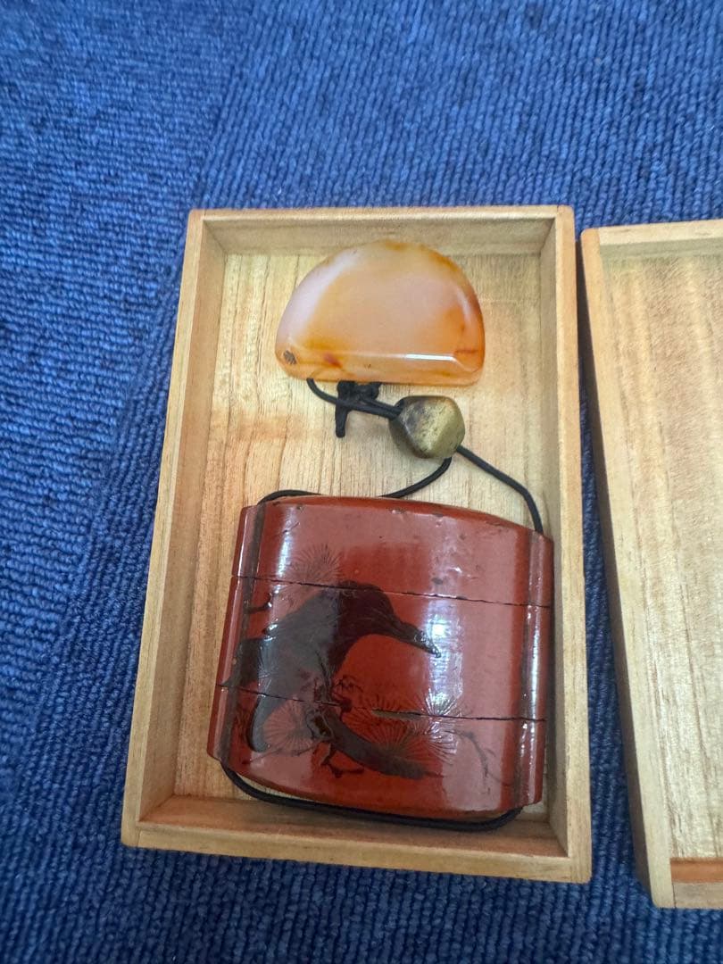 1688  印籠 提げ物 蒔絵　時代物