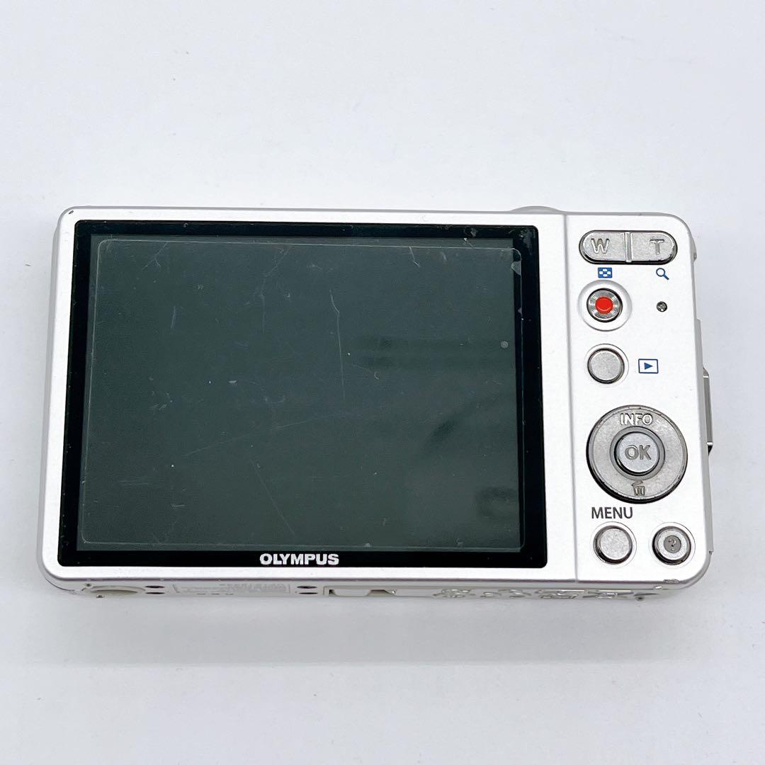 【希少】OLYMPUS VG-140 オールド コンデジ シルバー ソフトケース