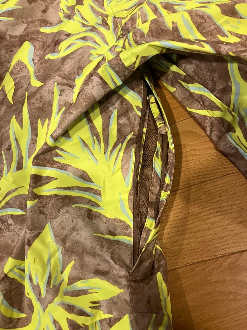 THE NORTH FACE スノーオーバーオール 大きいsizeXL 総柄