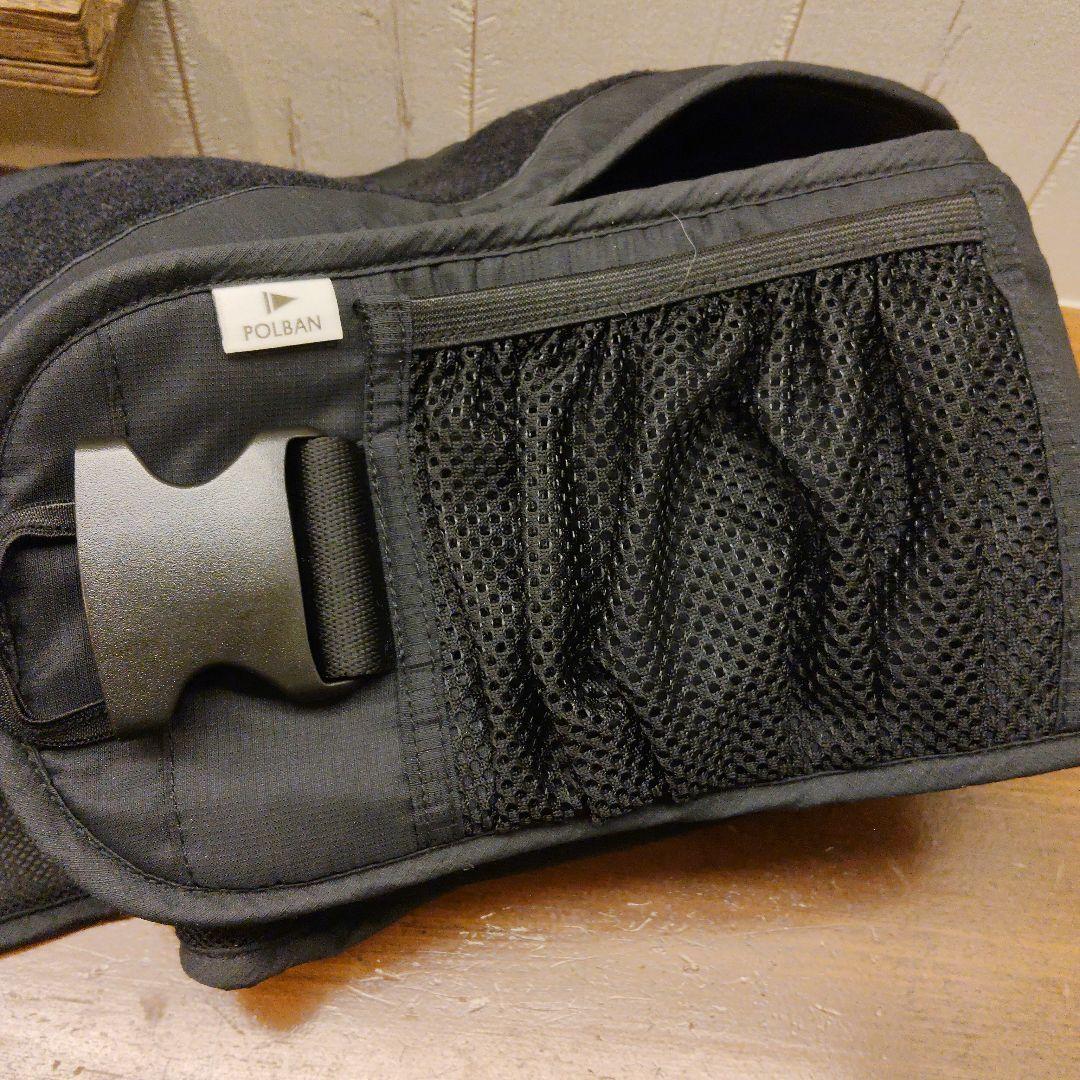 美品 POLBAN ADVANCE ヒップシート ブラック