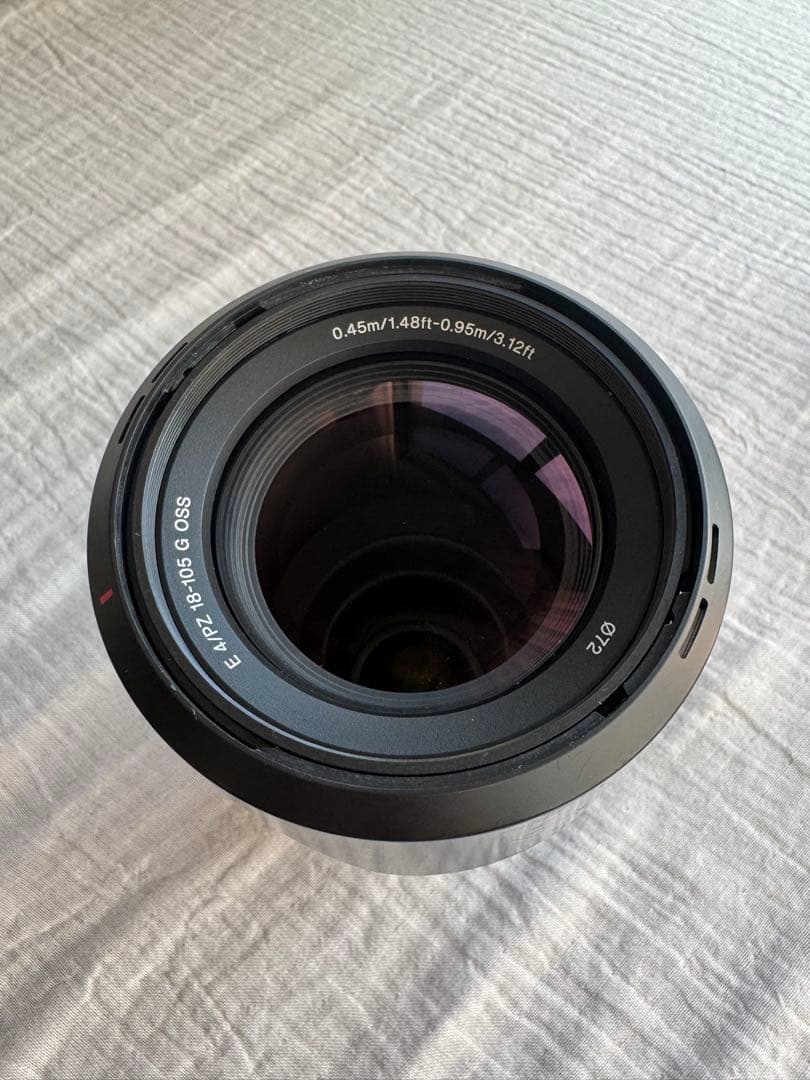 SONY E 18-105mm F4 G OSS レンズ 24時間以内発送
