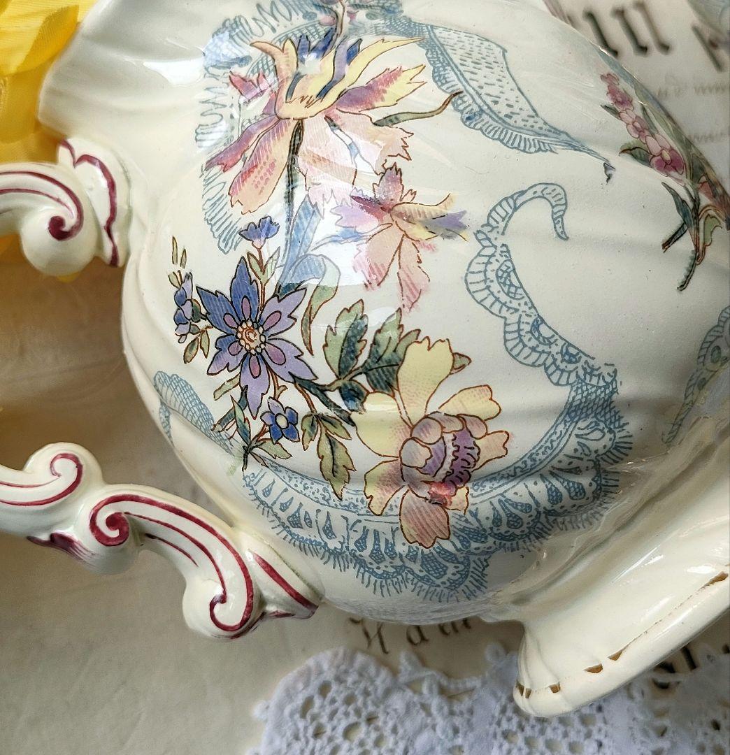 希少　美品　サルグミンヌ　LAVALLIERE　ピシェ　フランスアンティーク