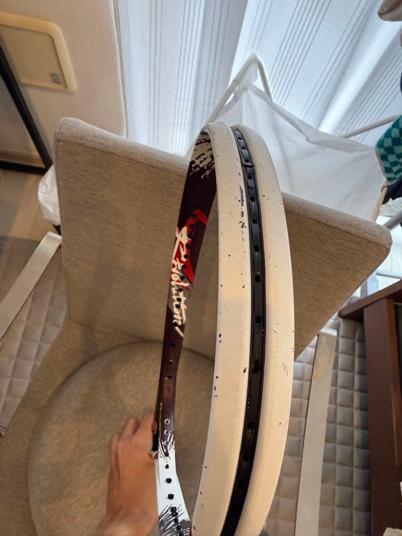 ガッド張りサービス別料金対応！ YONEX ナノフォース8v Rev