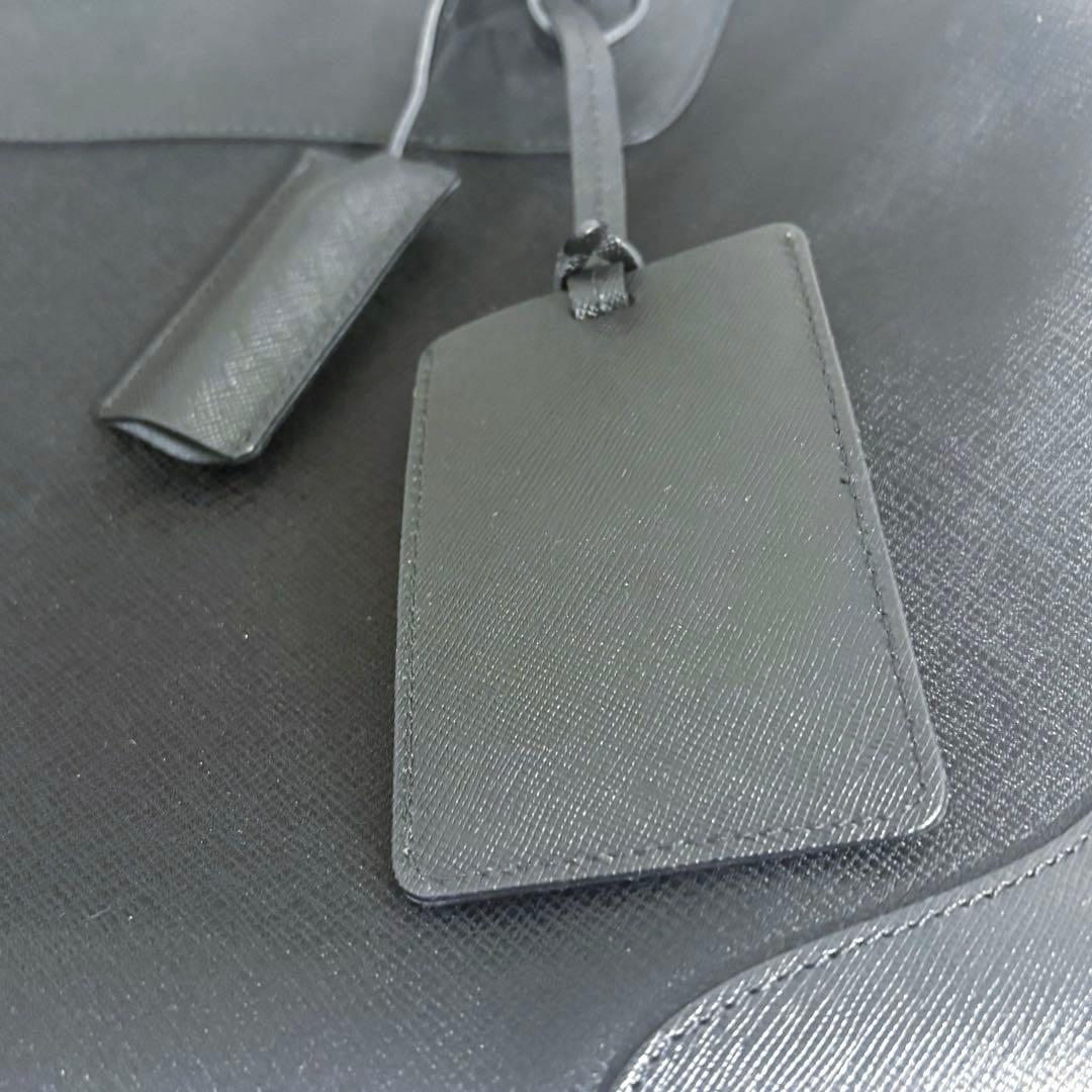 ほぼ未使用　PELLE MORBIDA ブリーフケース　キャタピーノ　ブラック