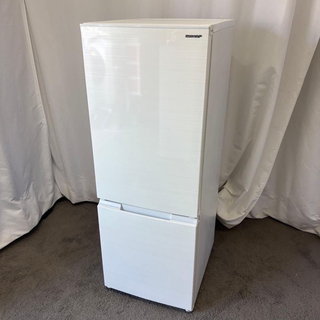 96　SHARP　冷蔵庫　大きめ　一人暮らし　綺麗　中古　設置無料　安い‼️
