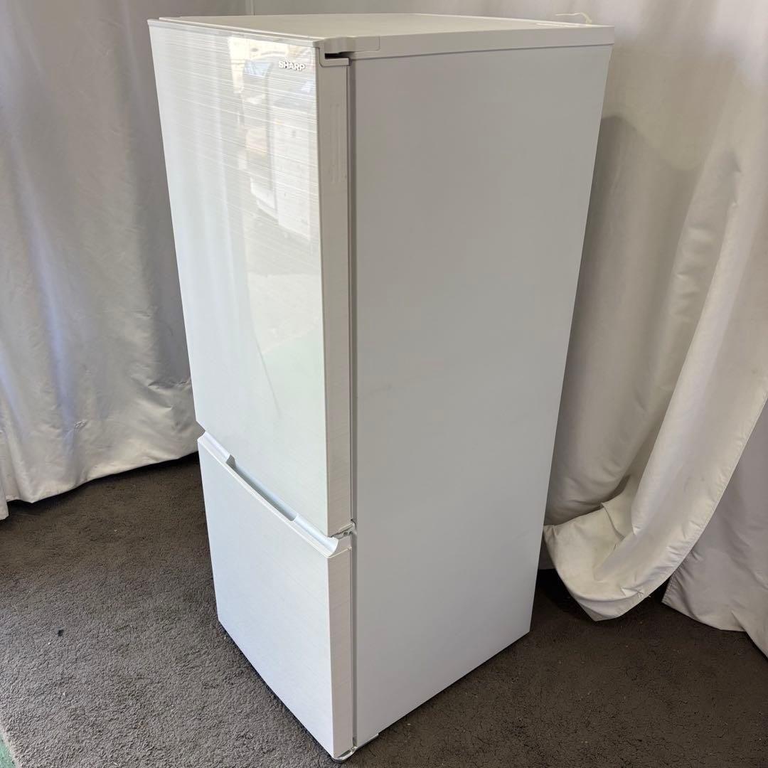 96　SHARP　冷蔵庫　大きめ　一人暮らし　綺麗　中古　設置無料　安い‼️