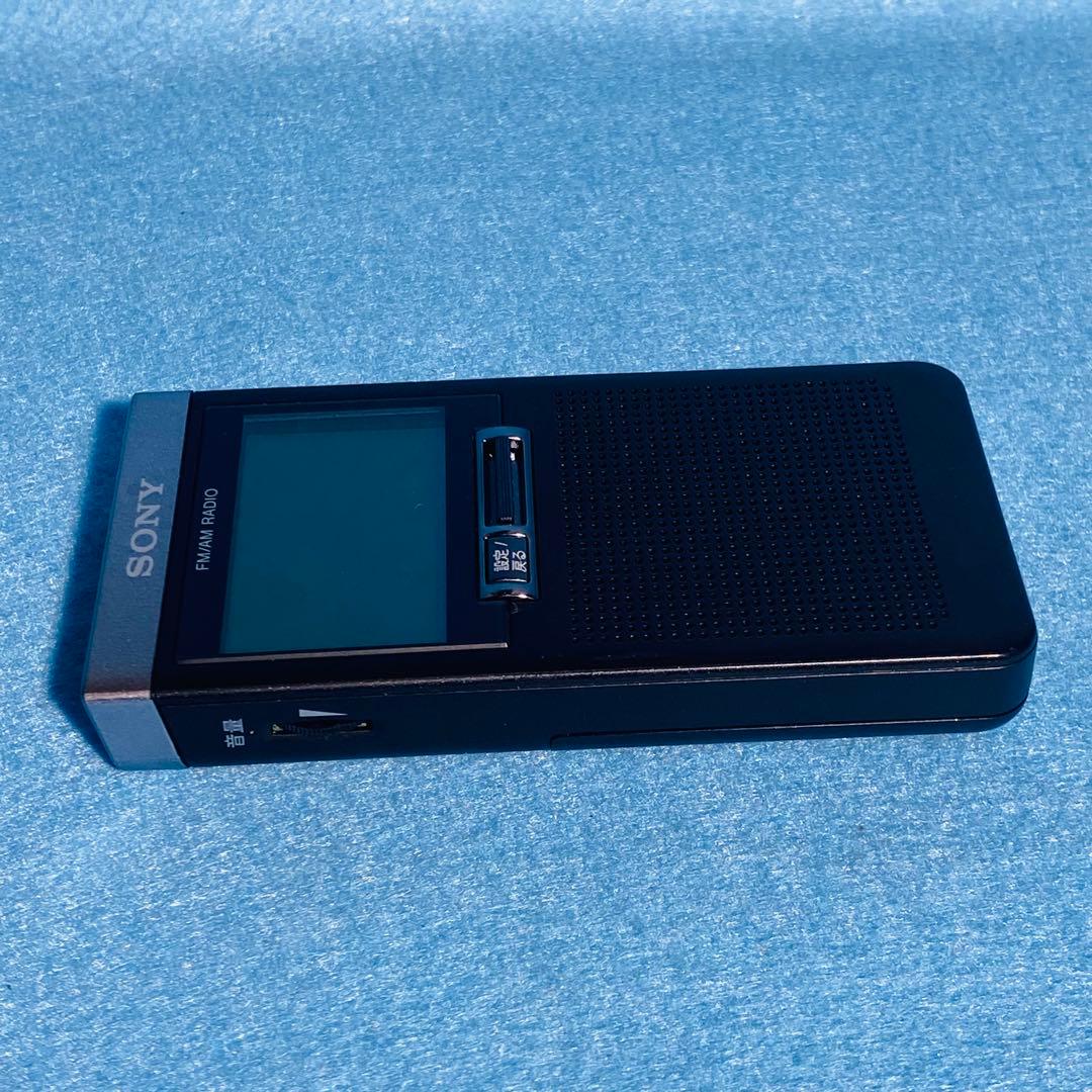 ソニー FM/AMラジオ SRF-T355 充電スタンド・取説付き 動作確認済み