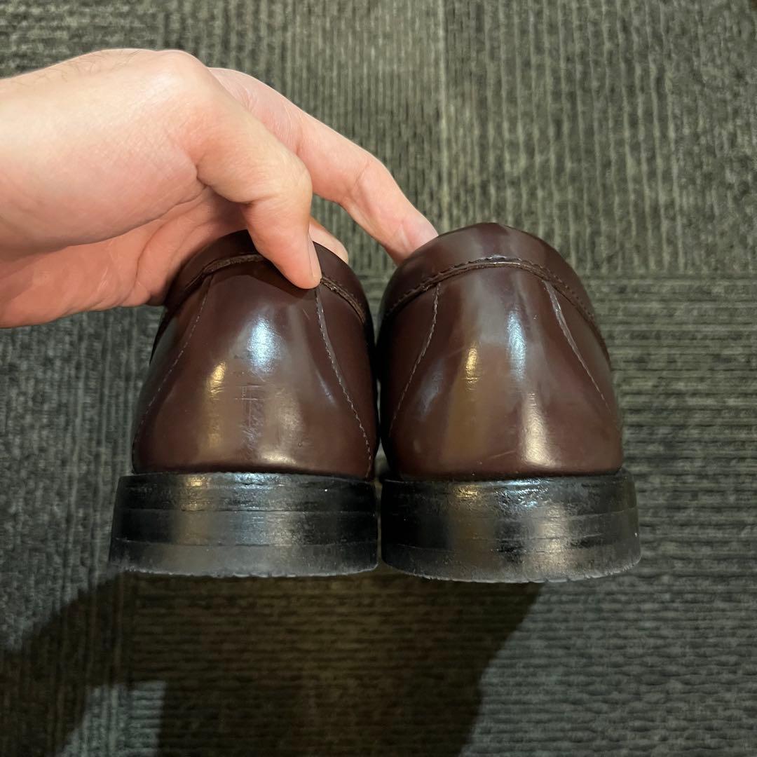 美品 Brooks Brothers ブラウンローファー 9D