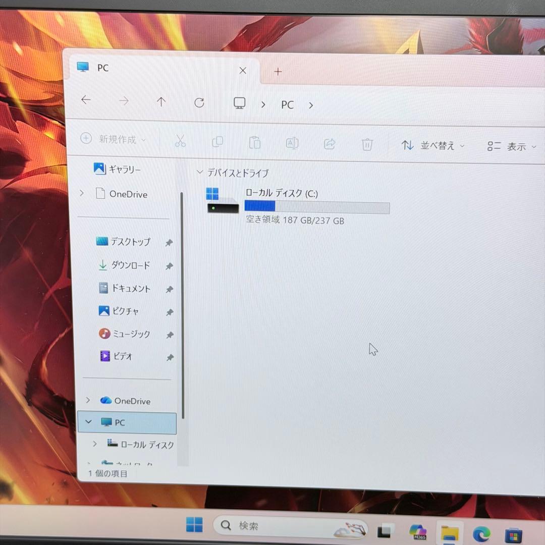 Windowsノート本体 NEC VersaPro VKT18GZG7 i7/16GB/256SSD