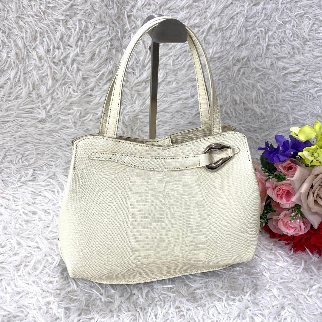 人気完売品✨TOFF&LOADSTONE バロン リザード ハンドバッグ