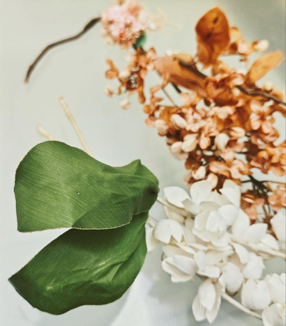 フランスアンティーク✨️大きな布花 ２点＋オマケ付き♡