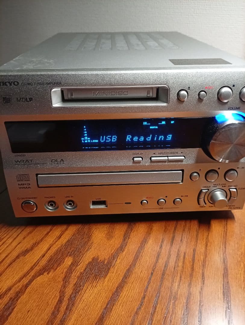 【純正リモコン付】ONKYO FR-N7FX CD、MD/USB動作確認済