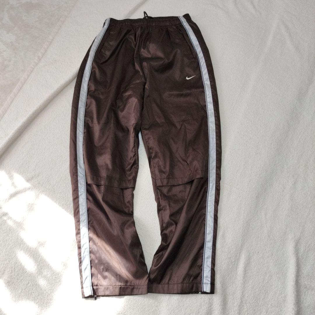 00s NIKE セットアップ トラックジャケット パンツ XL ブラウン
