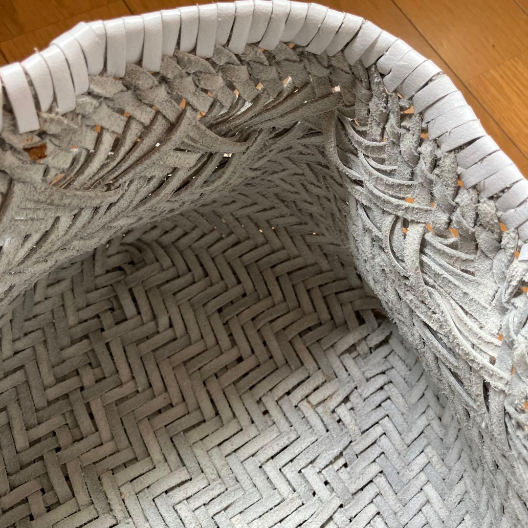 ドラゴン dragon メッシュバッグ ホワイト hug o war レザー