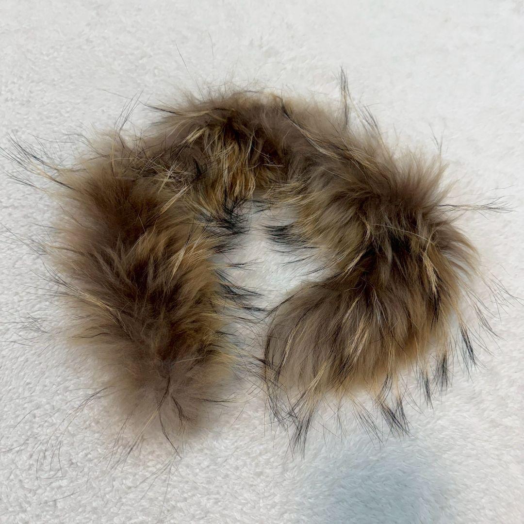 良品 バーバリー モッズコートライナー付き　ファー取り外し　M〜L