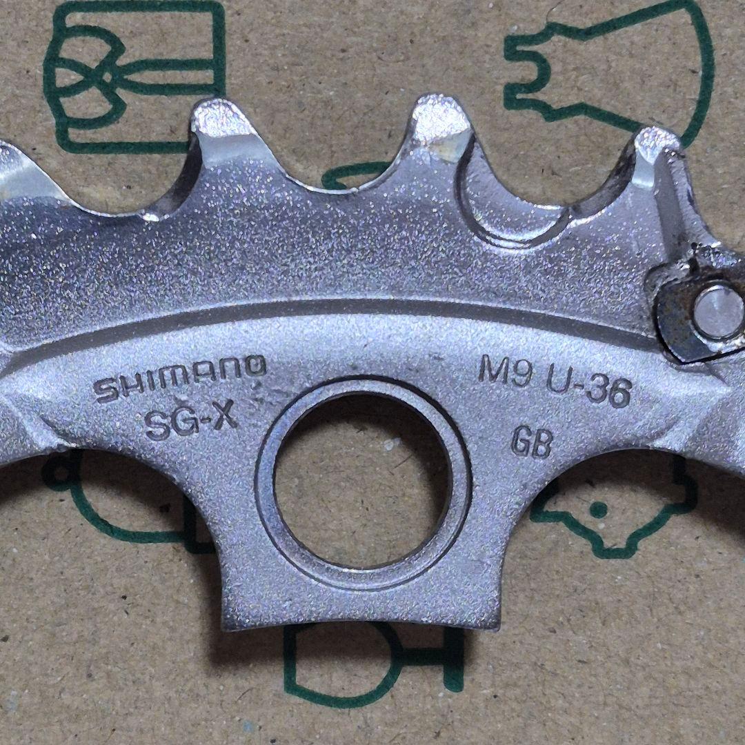 中古使用品　Shimano Deore XT クランクセット