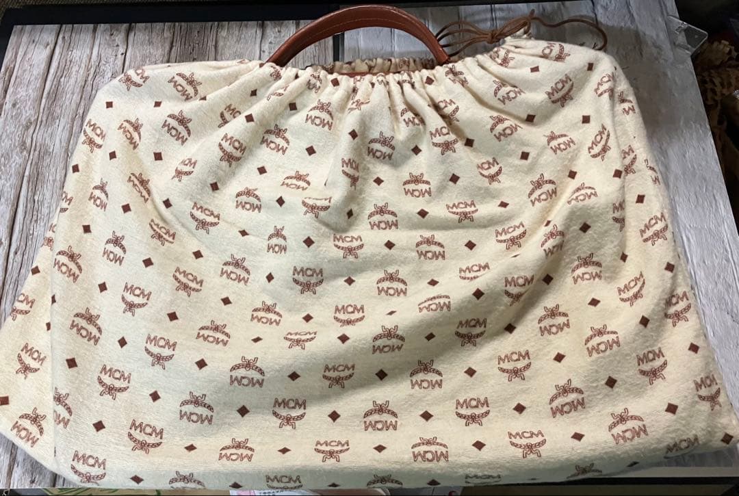 超メルカリ市❗️ MCM ビジネスバッグ ブラウンレザー