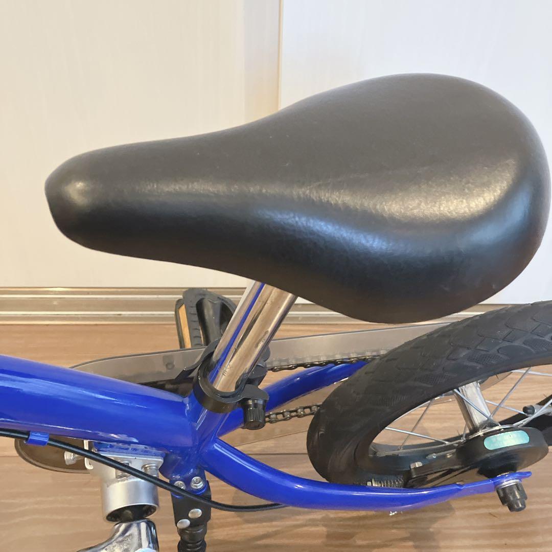 【美品】Henshin Bike へんしんバイク2 12インチ 青スタンド付