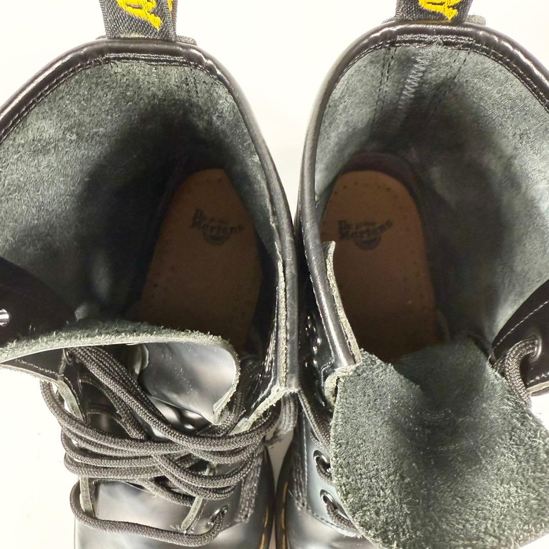 【美品】Dr.Martens ドクターマーチン〈1460〉８ホールブーツ革靴　黒