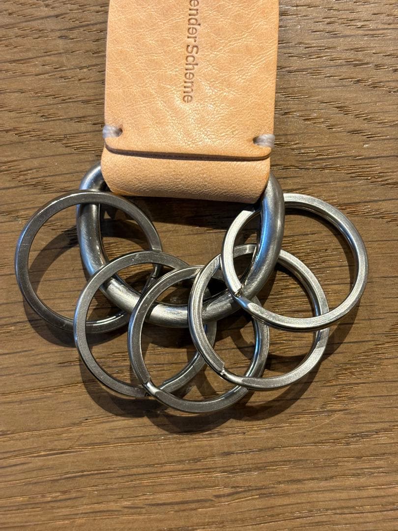 Hender Scheme エンダースキーマ　レザー　キーリング　新品