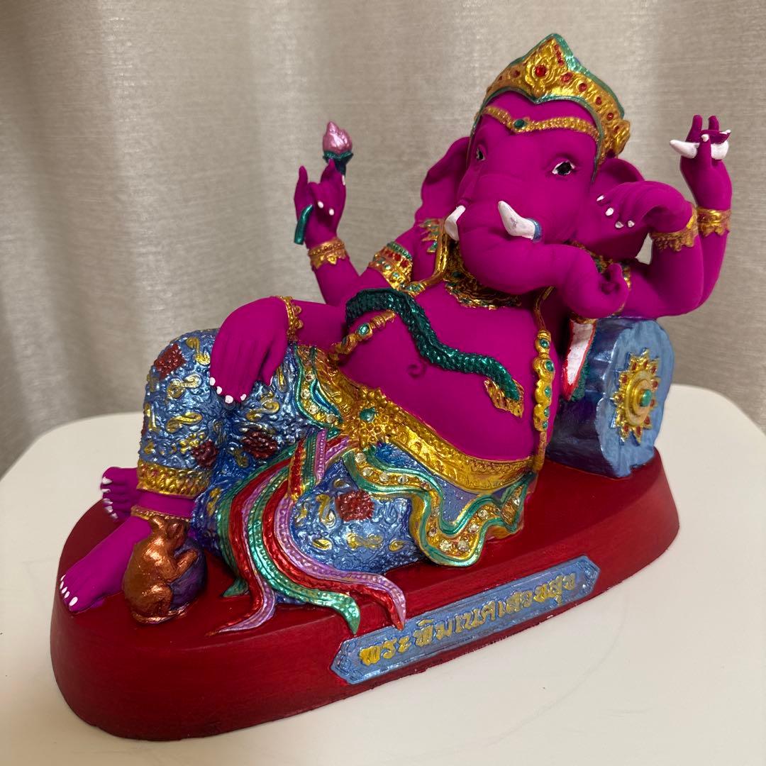 新作！タイ！インスタで大人気‼️本物です。ピンクガネーシャ！3倍速で願いが叶う