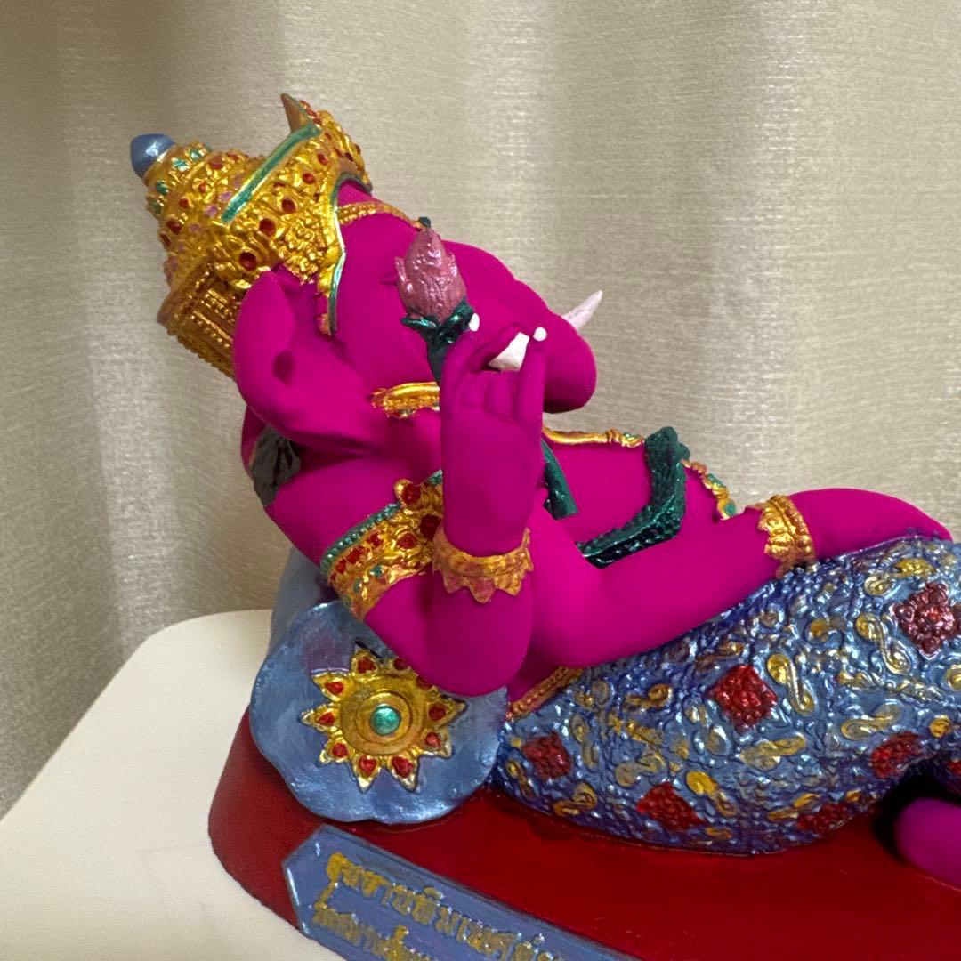 新作！タイ！インスタで大人気‼️本物です。ピンクガネーシャ！3倍速で願いが叶う