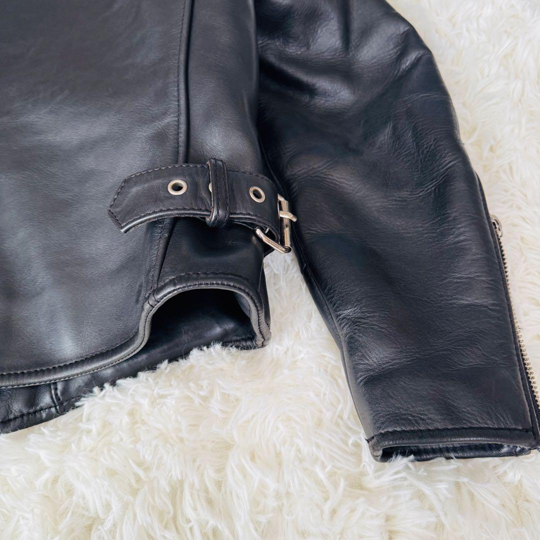 カドヤ　シングルライダース　レザージャケット　牛革