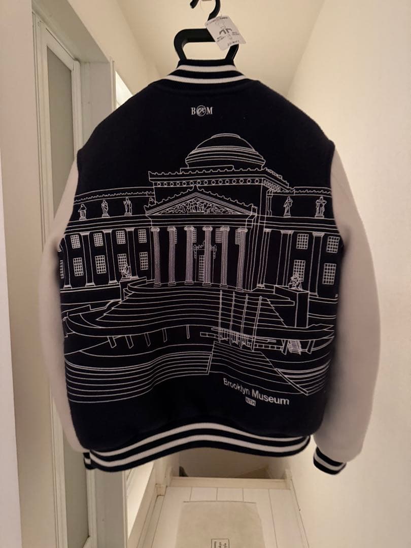 KITH BROOKLYN MUSEUM スタジャン XS ネイビー