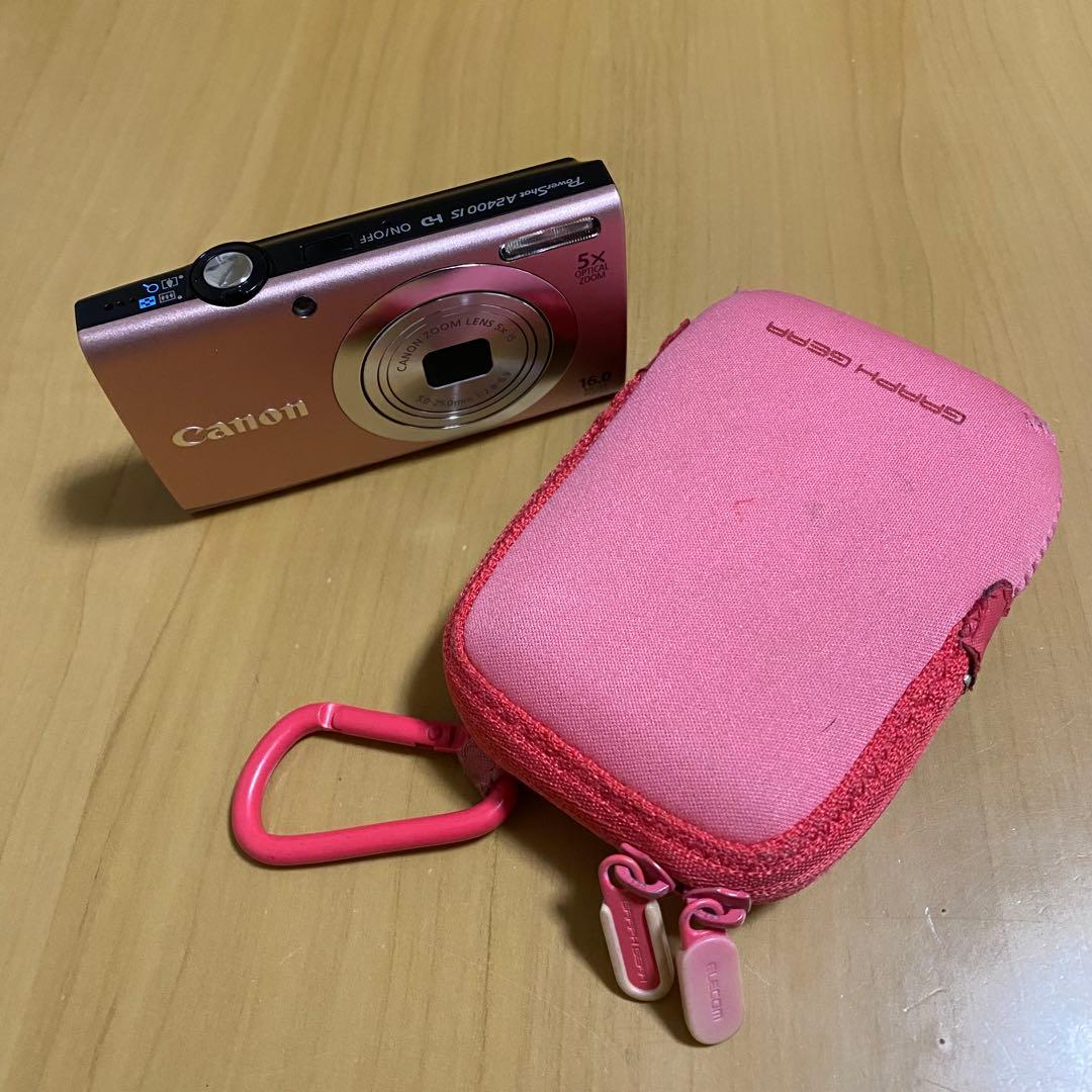 Canon PowerShot A2400 IS ピンク