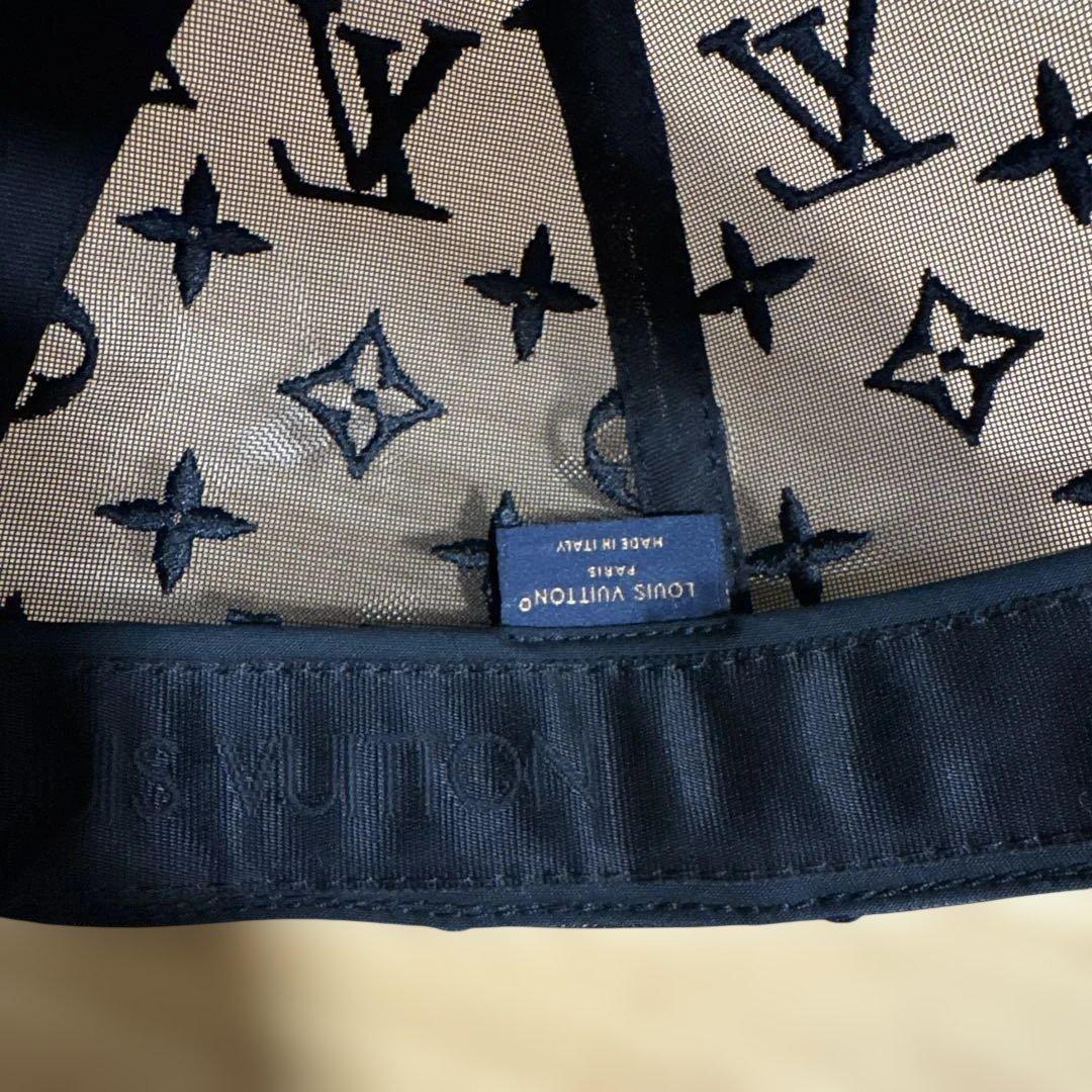 ド*ン様 LOUIS VUITTON モノグラム メッシュキャップ