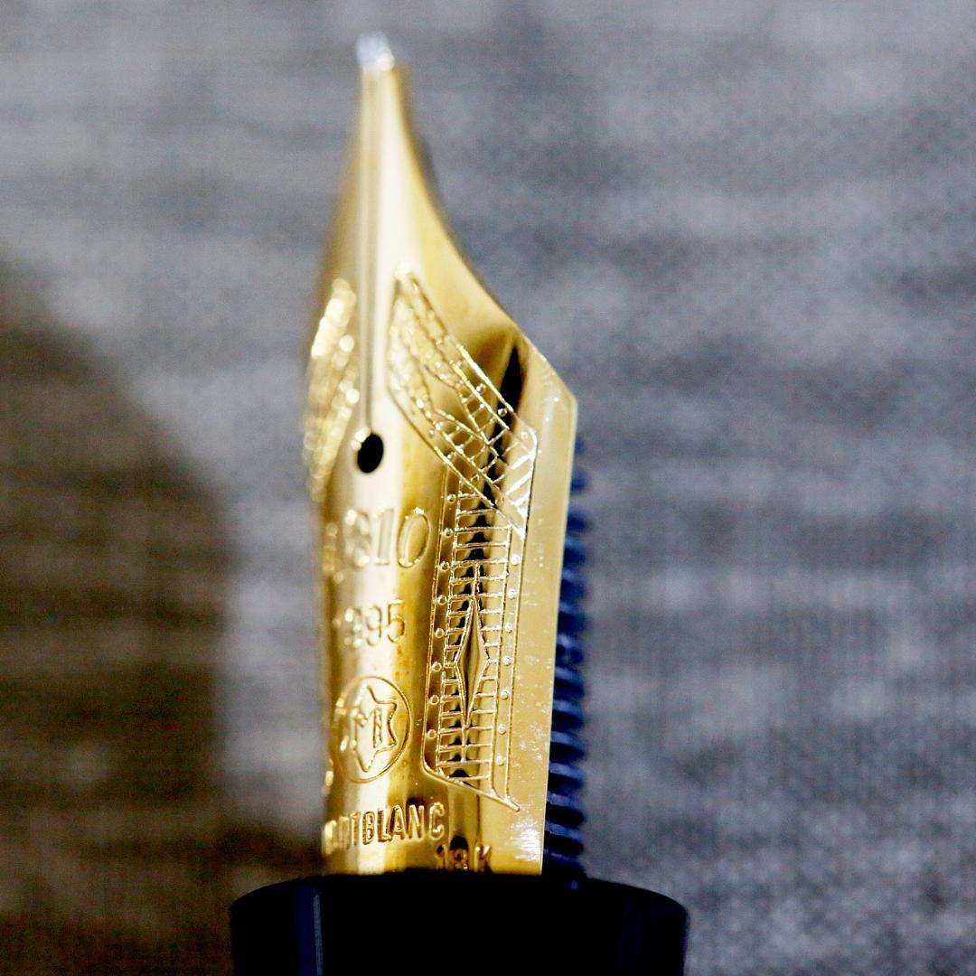 【極美品 送料込み】モンブラン 万年筆 ボルテール 作家シリーズ １９９５年