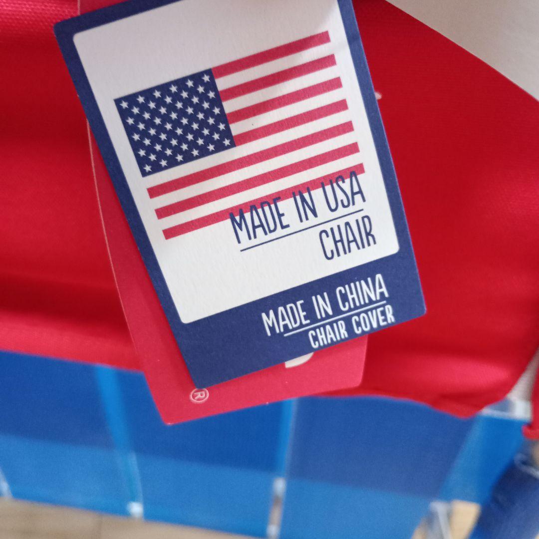 CHUMS アウトドアチェア 青・赤　チャムス