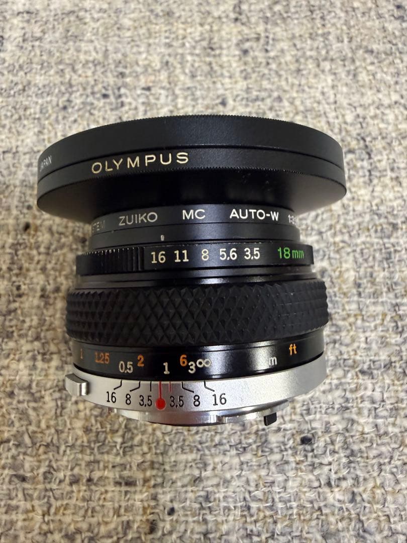 OLYMPUS オリンパス ZUIKO AUTO-W 18mm F3.5