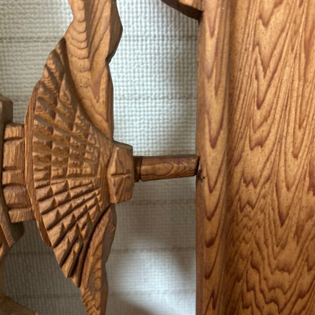 屋久杉　欄間　高級　中古品　サイズ:187センチ×40.5センチ×3センチ