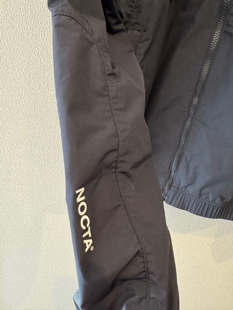 Nikeノクタ ブラック ナイロンジャケット 男女兼用