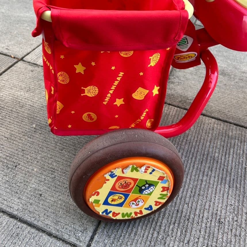 【直接引き渡しのみ】アンパンマン デラックスR M&M'sデザイン / 三輪車