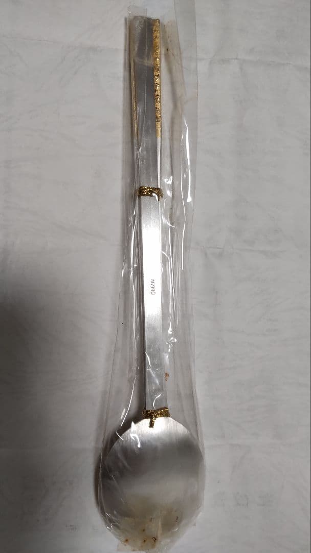 韓国製銀990スプーン&箸セット