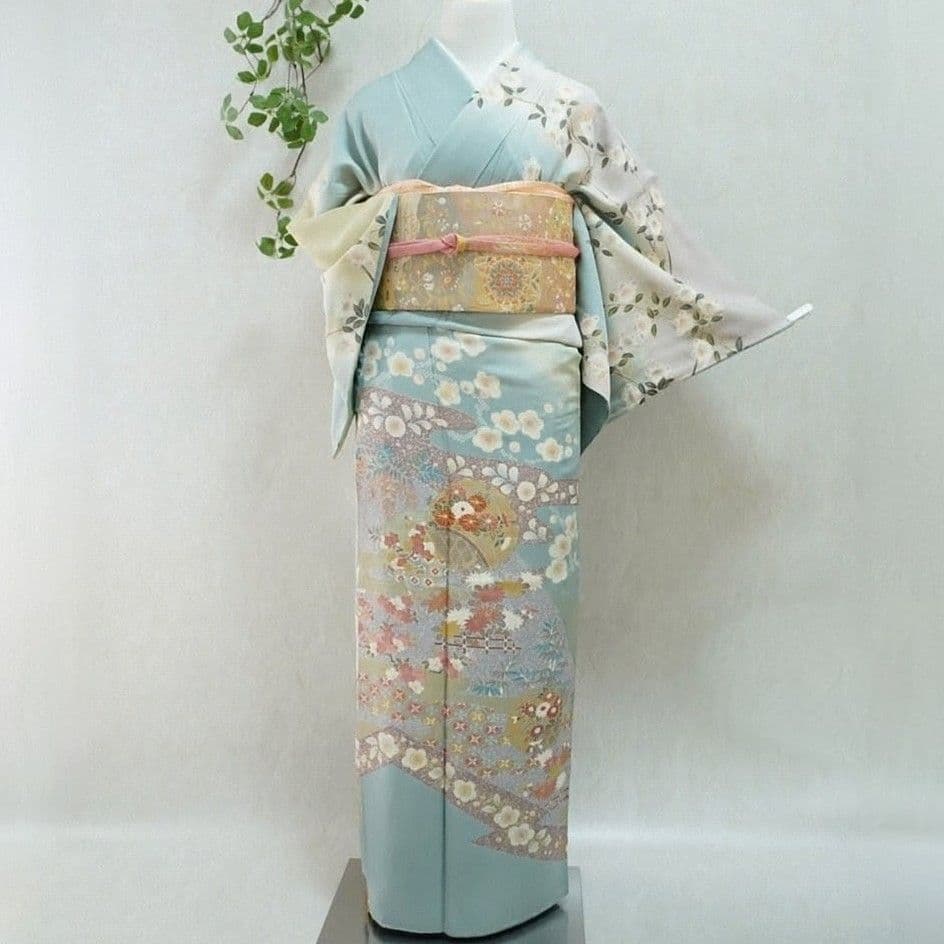 訪問着フルセット　286▪︎ 正絹　卒業式　入学式　お宮参り　七五三　披露宴