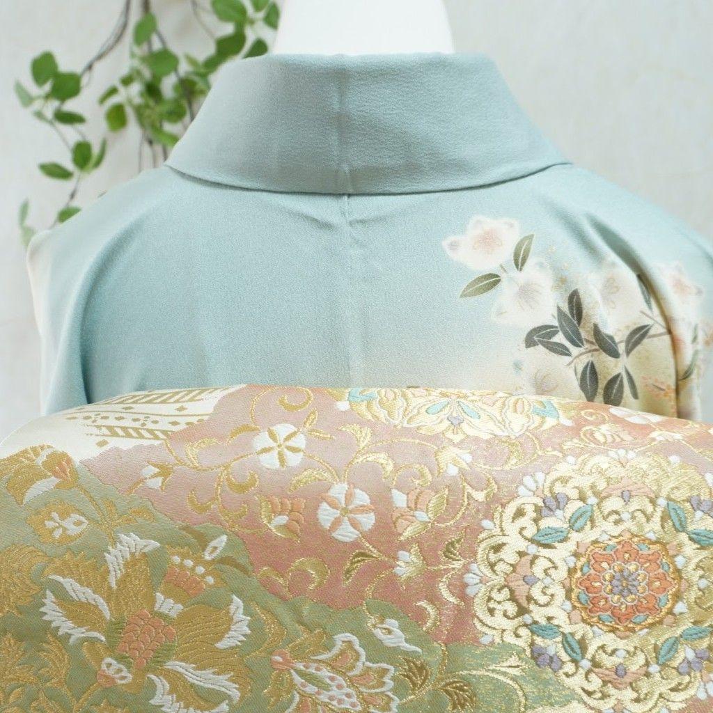 訪問着フルセット　286▪︎ 正絹　卒業式　入学式　お宮参り　七五三　披露宴