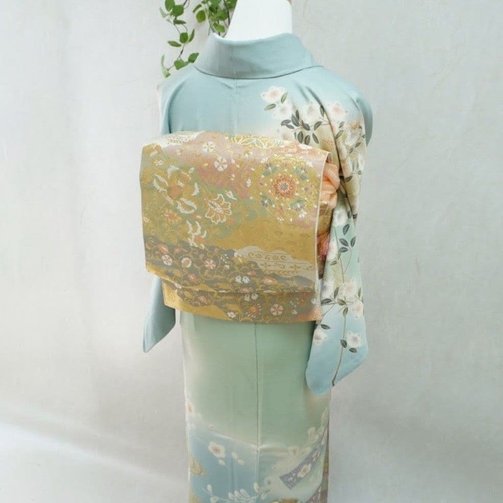 訪問着フルセット　286▪︎ 正絹　卒業式　入学式　お宮参り　七五三　披露宴