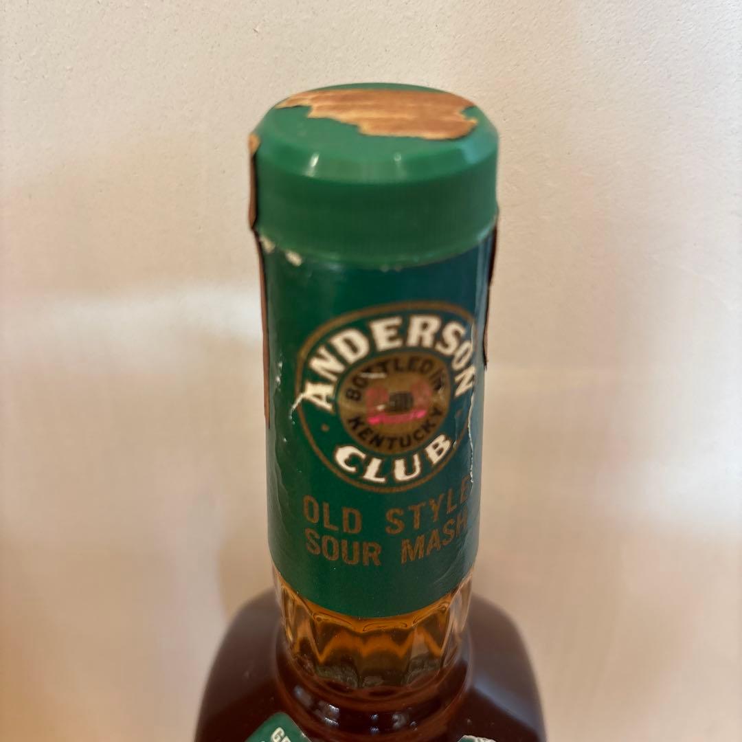 t*m様 ANDERSON CLUB 10年 ケンタッキー・バーボンウイスキー